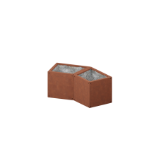 VULCANUS boxxoq DuoPlanter | Zahradní květináč