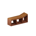 VULCANUS boxxoq TriRest | Zahradní lavice