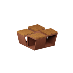 VULCANUS boxxoq QuadIsland 2x2 | Zahradní lavice